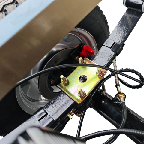 Triciclu Electric utilitar MAX KLASS4, model 2026 cu cabina, motor 4000W, Fara Permis (viteza max 25km/h), Carte RAR inclusa [3]