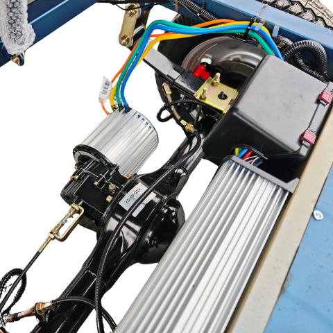 Triciclu Electric utilitar MAX KLASS4, model 2026 cu cabina, motor 4000W, Fara Permis (viteza max 25km/h), Carte RAR inclusa [2]