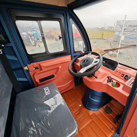 Triciclu Electric utilitar MAX KLASS4, model 2026 cu cabina, motor 4000W, Fara Permis (viteza max 25km/h), Carte RAR inclusa [9]