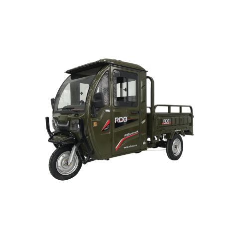 Tricicleta Electrica cu Cabina - Triciclu Electric utilitar MAX KLASS4, model 2026 cu cabina, motor 4000W, Fara Permis (viteza max 25km/h), Carte RAR inclusa