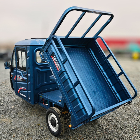 Triciclu Electric utilitar MAX KLASS4, model 2026 cu cabina, motor 4000W, Fara Permis (viteza max 25km/h), Carte RAR inclusa [32]