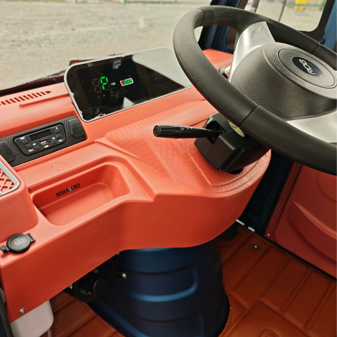 Triciclu Electric utilitar MAX KLASS4, model 2026 cu cabina, motor 4000W, Fara Permis (viteza max 25km/h), Carte RAR inclusa [11]