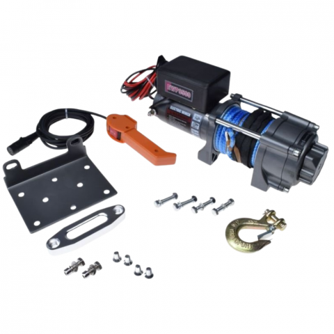 Trolii Electrice - Troliu 1588 kg 12V, Sfoara sintetica