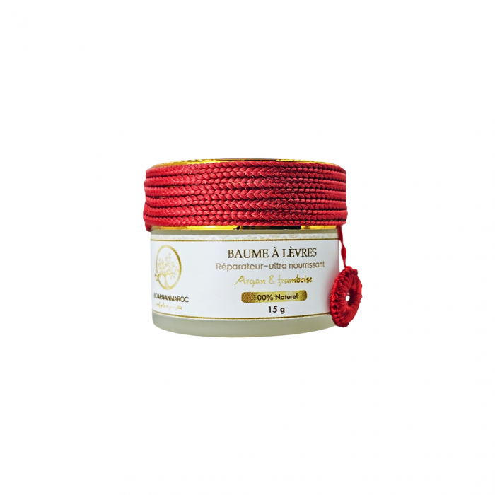 Balsam buze cu argan& zmeură, 15 gr [1]