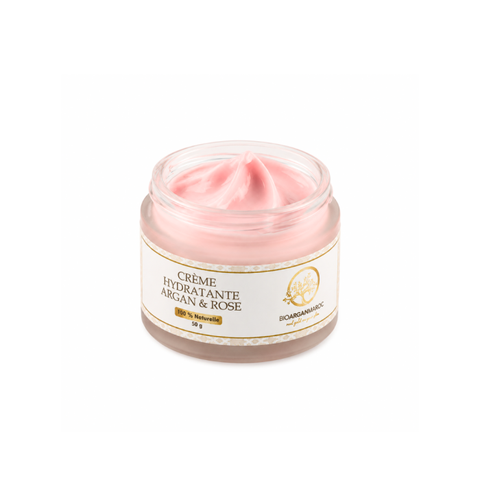 Cremă hidratanta cu argan si trandafir, 50 gr [2]
