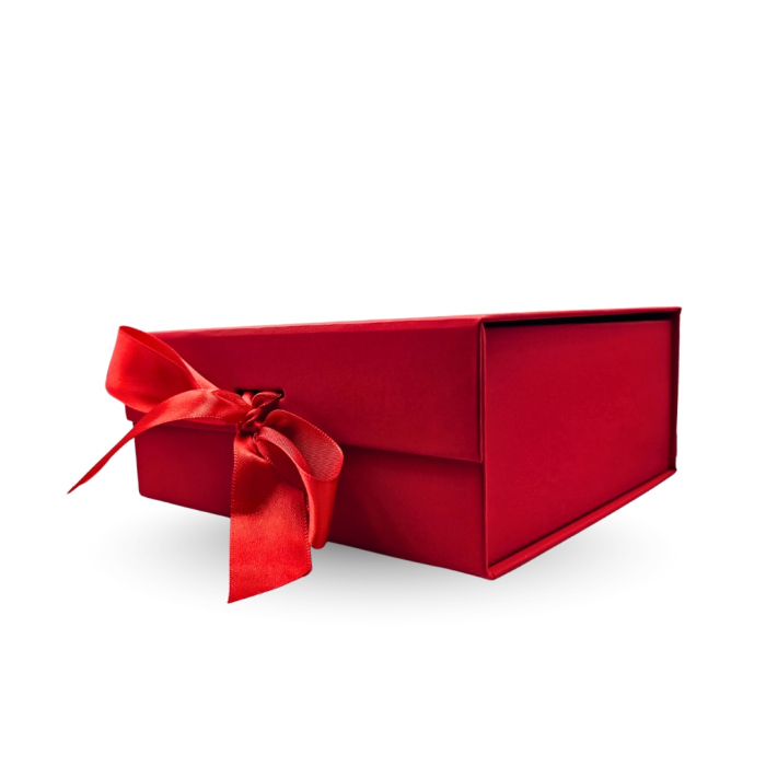 Cutie cadou magnetica rosie, 18,2cm x 20cm x8cm [2]