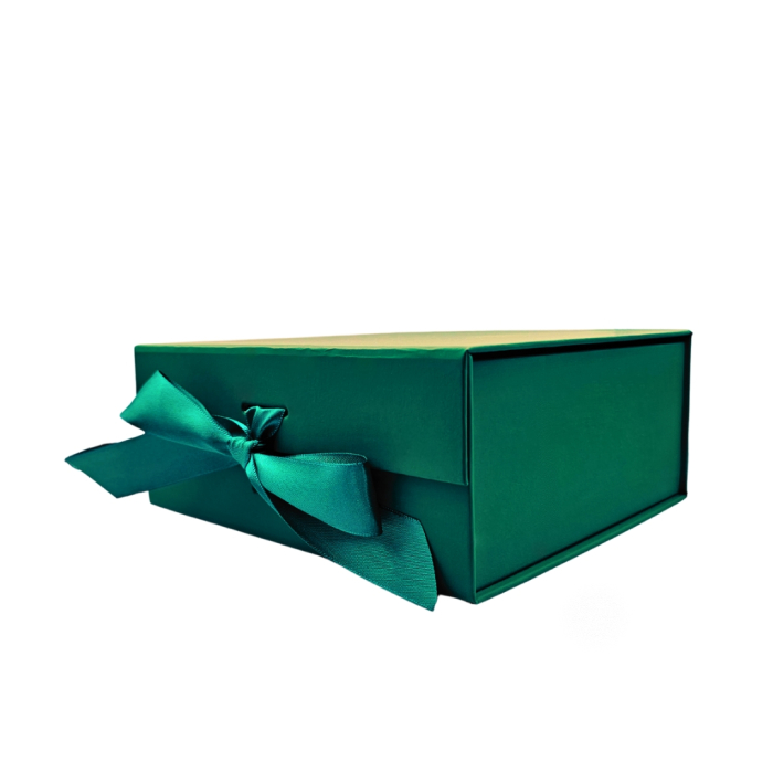 Cutie cadou magnetica verde, 18,2cm x 20cm x 8cm [2]