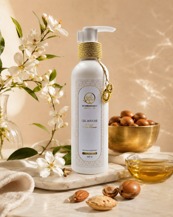 Gel de duș cu argan si floare de portocal, 200 ml [2]