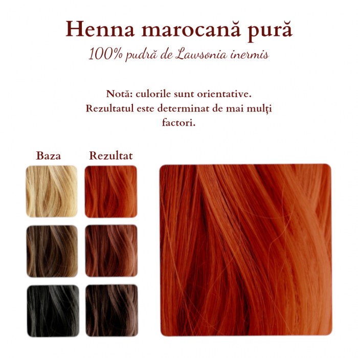 Henna marocană pură, 200 gr [3]