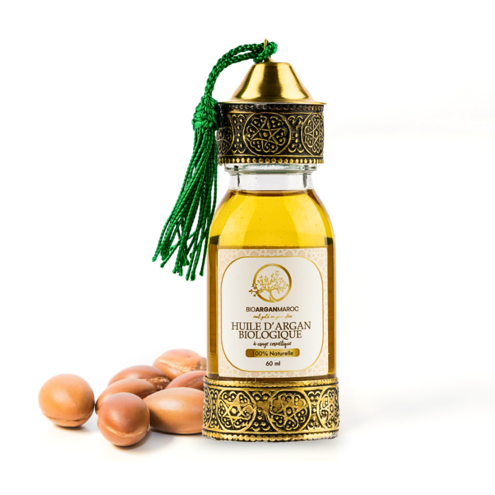 Ulei argan biologic - sticla artizanala, 60 ml [2]