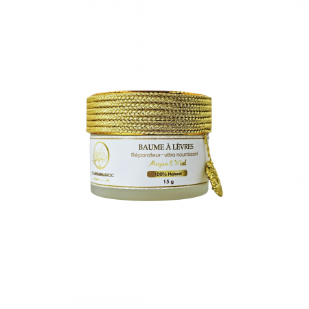 Îngrijire față - Balsam buze cu argan si miere, 15 gr