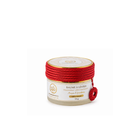 Îngrijire față - Balsam buze cu argan si zmeură, 15 gr