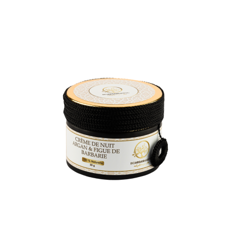 Îngrijire față - Cremă de noapte cu argan si cactus, 50 gr