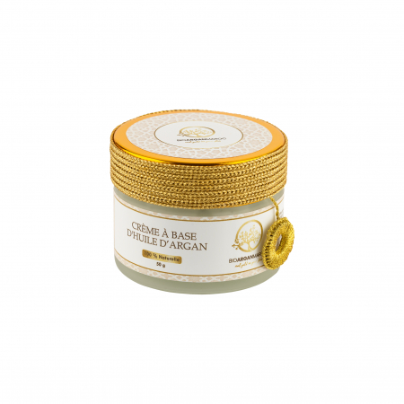 Îngrijire față - Cremă de zi cu ulei de argan, 50 gr