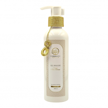 Îngrijire corp - Gel de duș cu argan si floare de portocal, 200 ml