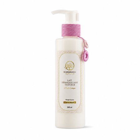 Îngrijire față - Lapte demachiant cu argan, 200 ml