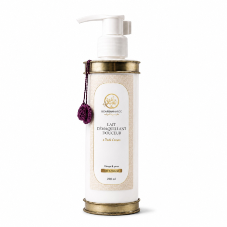 Îngrijire față - Lapte demachiant cu argan, 200 ml