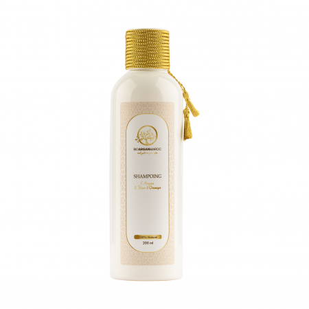 Îngrijire păr - Șampon nutritiv cu argan si floare de portocal, 200 ml
