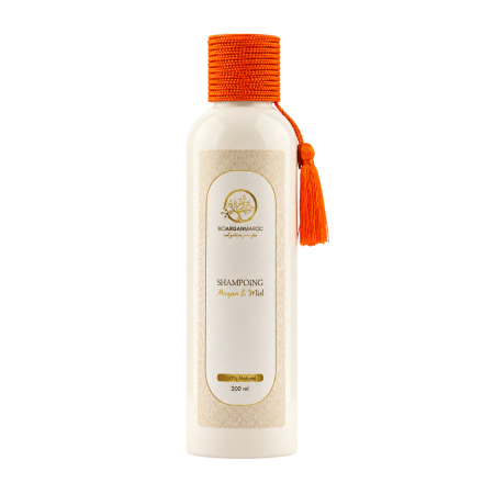Îngrijire păr - Șampon nutritiv cu argan si miere, 200 ml