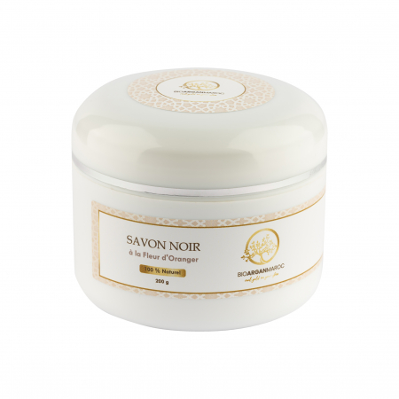 Produsele noastre - Săpun negru cu floare de portocal, 200 gr