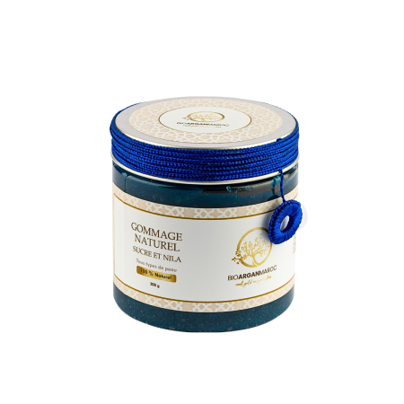 Îngrijire față - Scrub natural cu zahăr si Nila, 200 gr