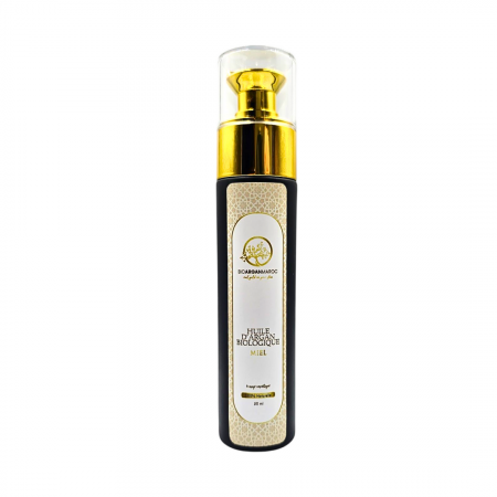 Uleiurile BAM - Ulei de argan biologic aromatizat- Miere, 50 ml