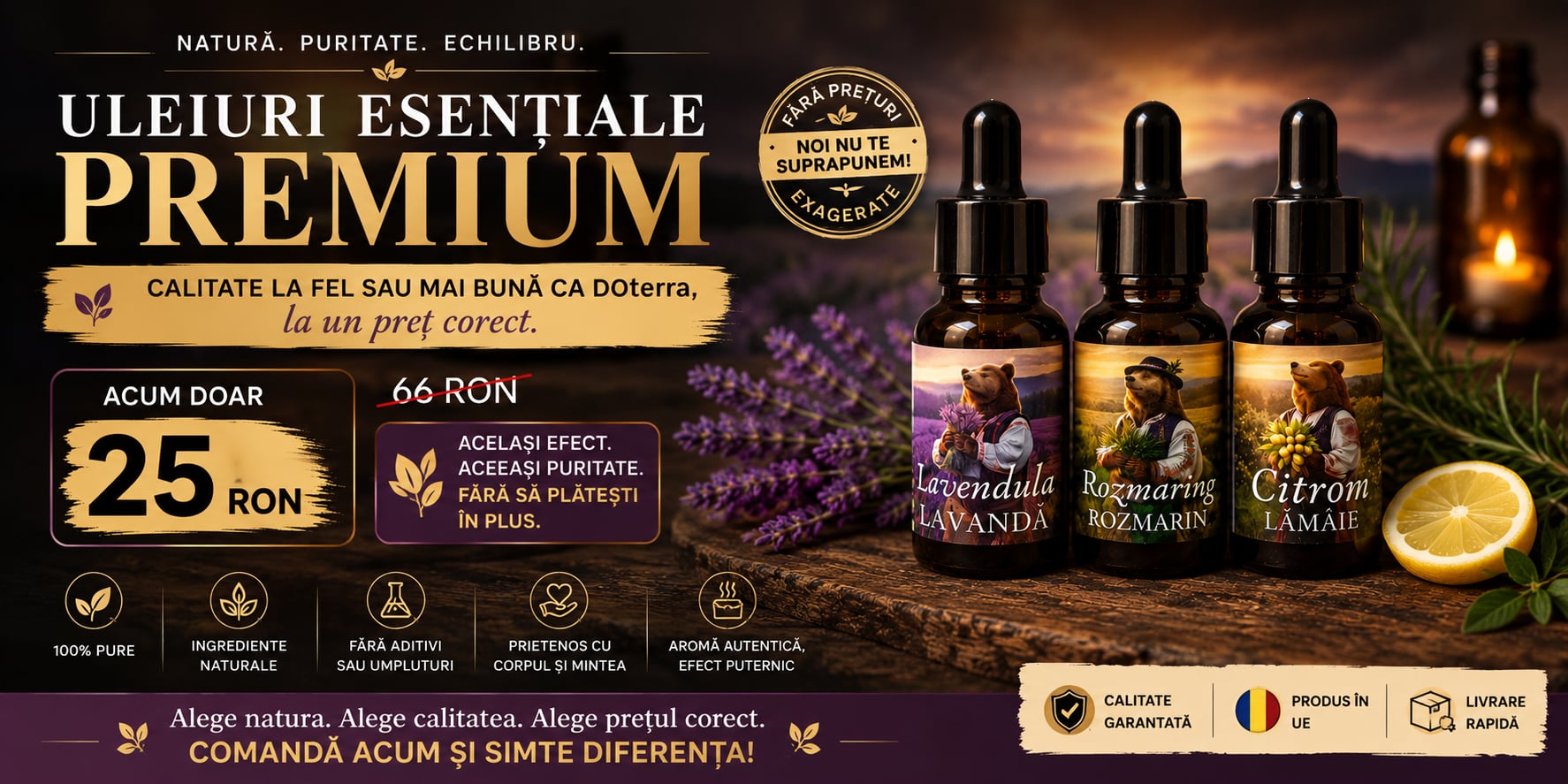 Uleiuri esenţiale Super Premium
