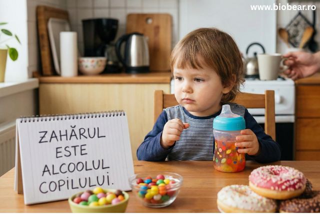 Zahărul este alcoolul copilului