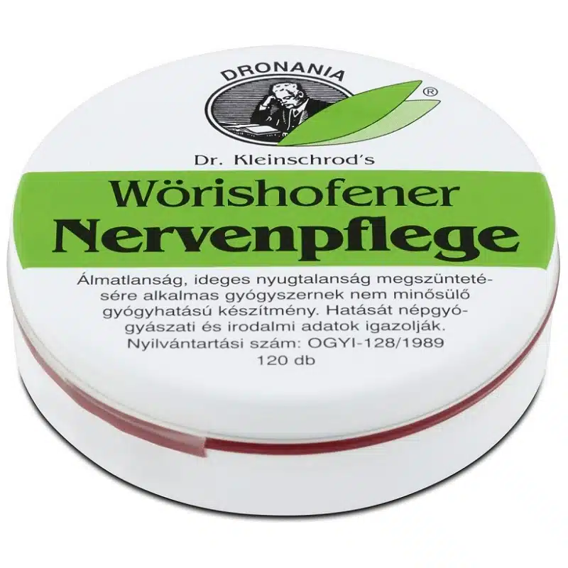 Tablete Wörishofener Nervenpflege (60 buc) – Suport Natural pentru Stres și Somn [1]