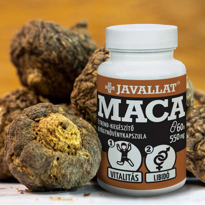 Capsule cu radacina de Maca 550 mg, 60 capsule [2]