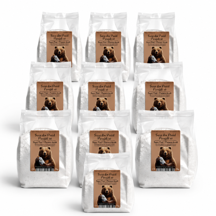 Sare Naturală Praid 1kg | Murături & Gătit | BioBear.ro - Packet promo [6]