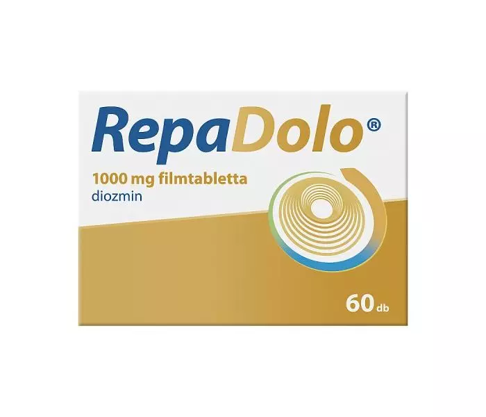 Renal, Prostată şi Urinal - Repadolo 1000mg Diosmină 60 Comprimate | Tratament Varice, Hemoroizi & Picioare Grele