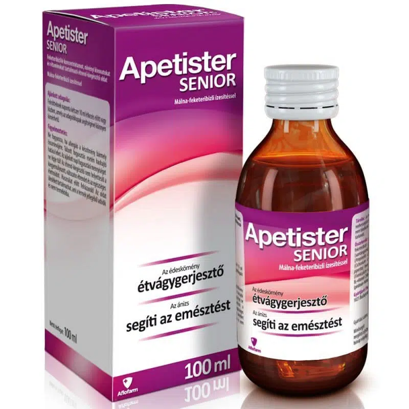 Digestie și Probiotice - Apetister Senior 100ml - Soluție Apetit și Digestie Adulți/Seniori