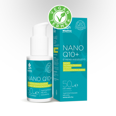 Stimulatoare ale sistemului imunitar - Nano Q10+ – Coenzima Q10 Nanoemulsie Hidrosolubilă 100mg | Fără Polisorbați | 50ml