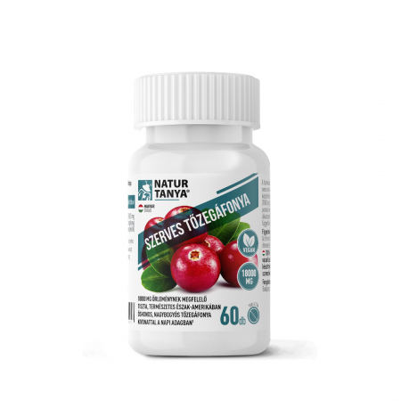 Renal, Prostată şi Urinal - Afine organică/Cranberry FORTE - 3 tablete cu 18000 mg echivalent de afine măcinate natural
