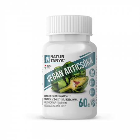 Digestie și Probiotice - Anghinare vegană - Extract standardizat de anghinare, cu ornitină și vitamine B. Funcție hepatică, digestie și confort intestinal sănătoase.