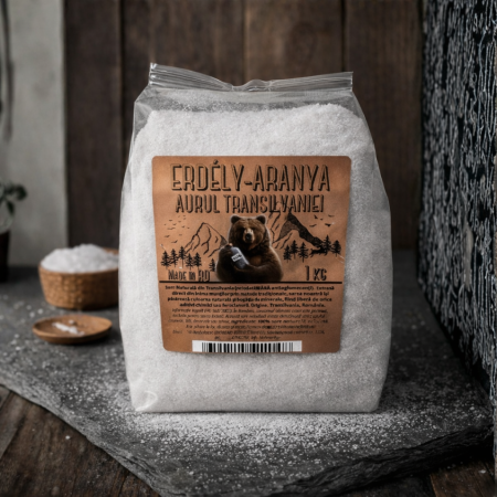 Săruri naturale - Aurul Transilvaniei - Sare Naturală din Transilvania, Neiodată, 1kg