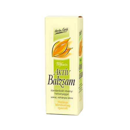 Preparate externe - Balsam Activ Herba Gold 75 ml – Hemoroizi, Eczeme, Regenerare Piele