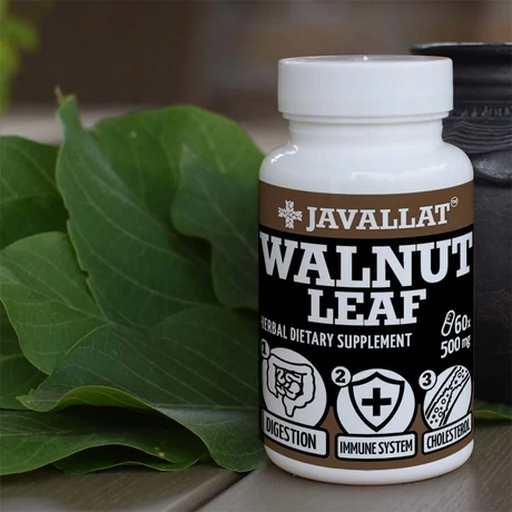 Capsule Frunze de Nuc (Walnut Leaf) 500 mg – Digestie & Imunitate | JAVALLAT® [1]