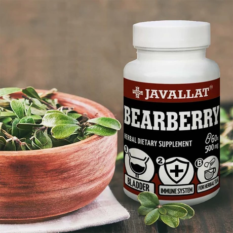 Javallat Strugurii Ursului (Bearberry) 60 capsule | Infecții Urinare & Vezică [1]