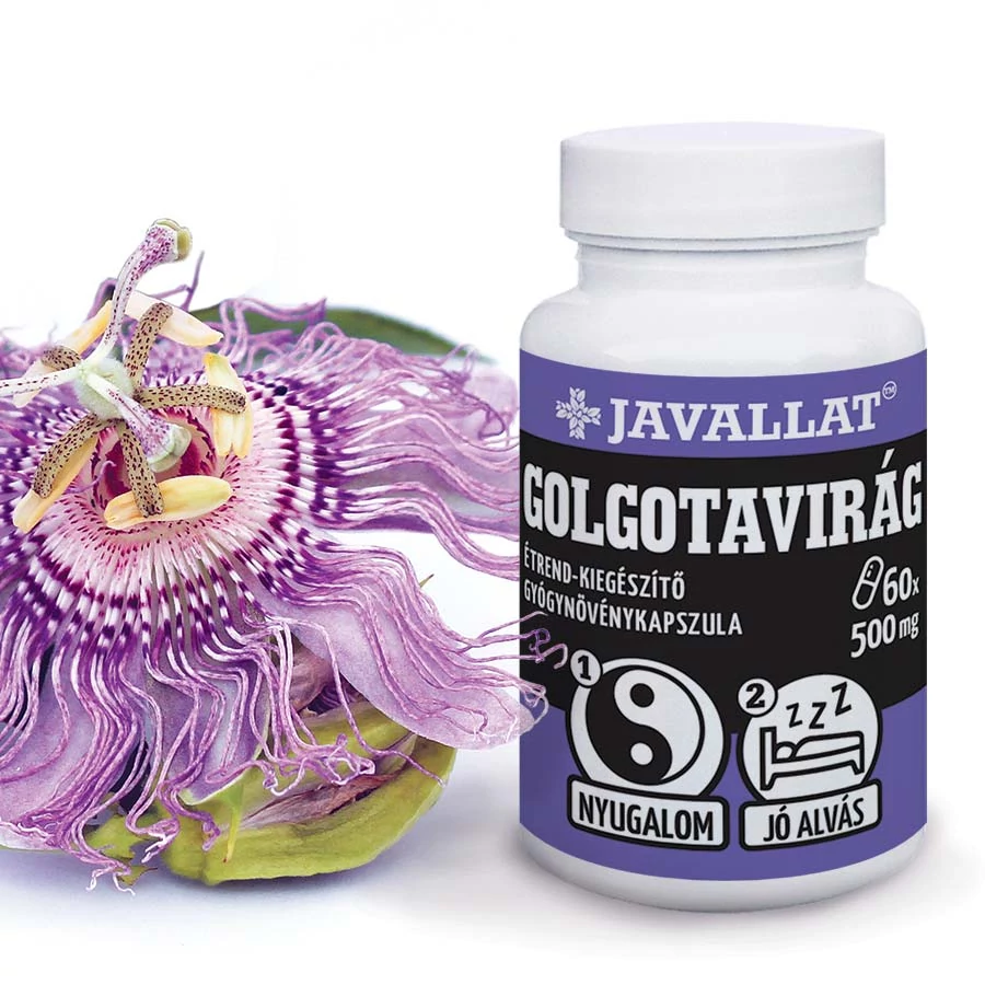 Capsule cu Passiflora herba (Floarea Pasiunii), 60 buc. [1]