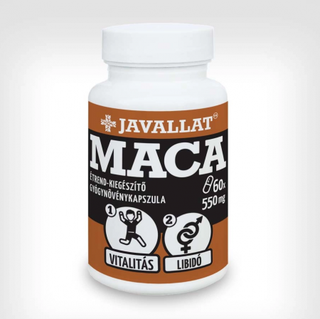 Stimulatoare ale sistemului imunitar - Capsule cu radacina de Maca 550 mg, 60 capsule