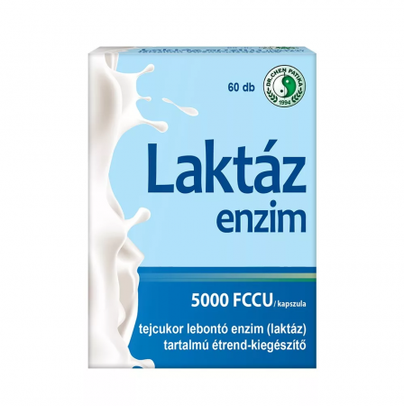 Digestie și Probiotice - Capsule Enzime lactază - 60 buc