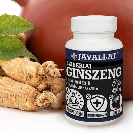 Capsule Ginseng siberiana, 60 buc [1]