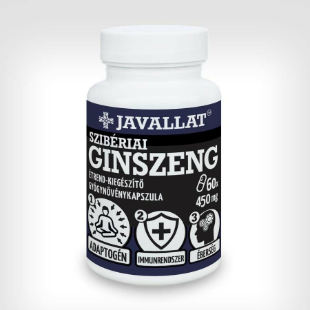 Sănătatea bărbaților - Capsule Ginseng siberiana, 60 buc