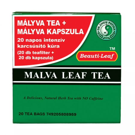 Sănătatea femeilor - Ceai de nalba + Capsule de nalba, 500 mg x 20 capsule, 2 g x 20 filtre