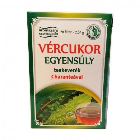 Diabet - Ceaiul de echilibrare a zaharului din sange cu charantea 20 x 2.65g