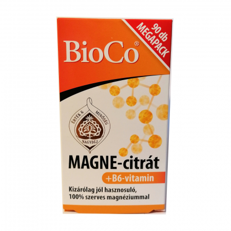 Minerale esențiale - Citrat de magneziu cu vitamina B6 90 tablete