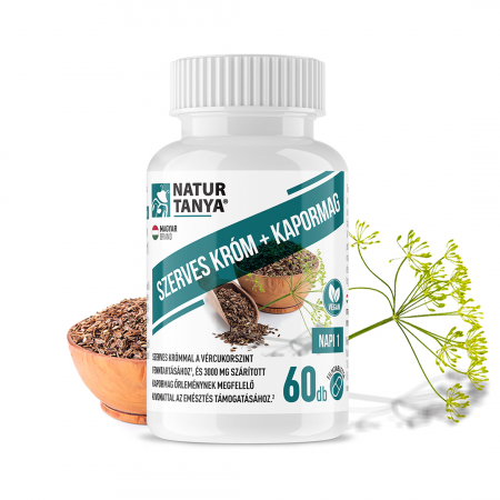 Diabet - Concentrat organic de CROM + SEMINTE DE MĂRAR - Pentru menținerea glicemiei și sprijinirea digestiei