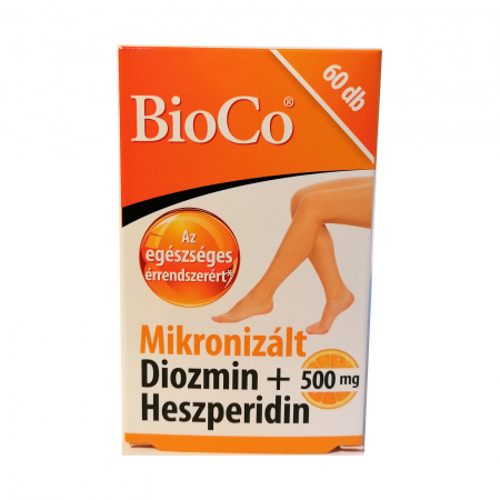 Sănătatea femeilor - Diosmin micronizat + hesperidin 500mg 60 tablete